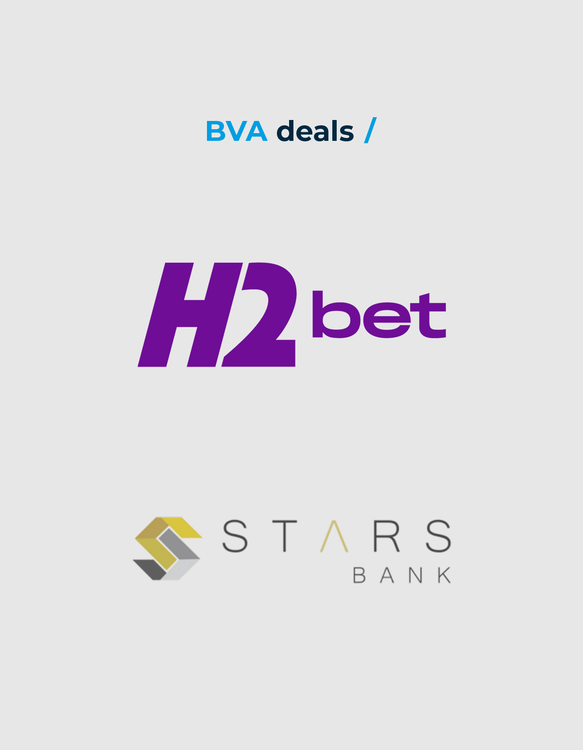 H2bet e Stars Bank