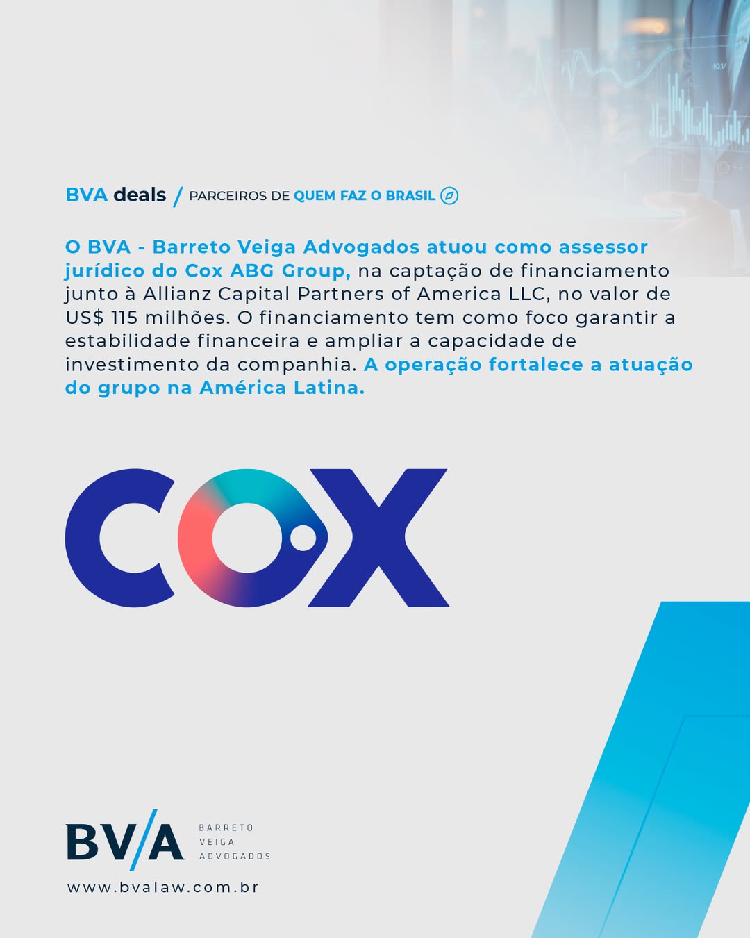 Cox e Allianz Capital Partners of America