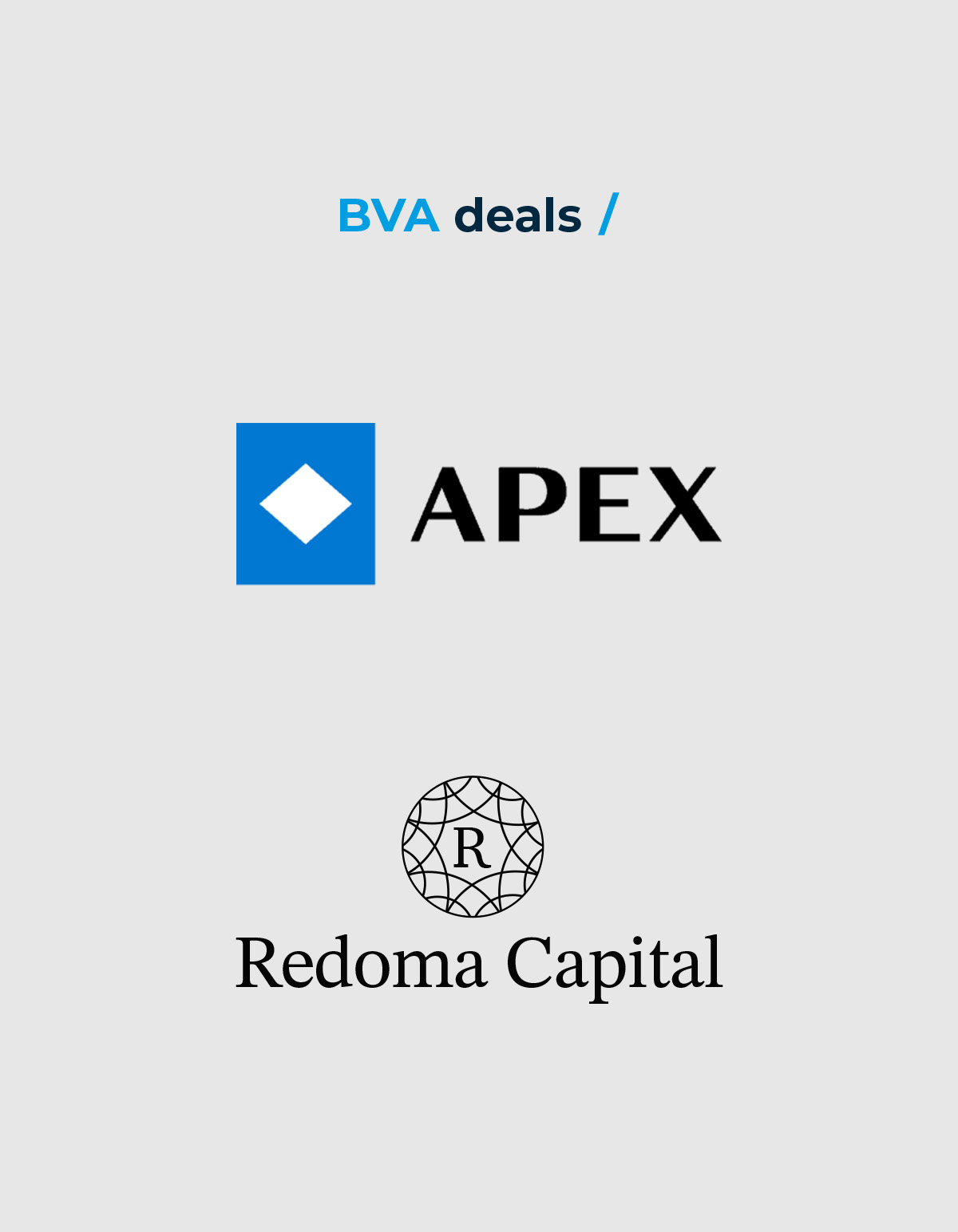 APEX and Redoma Capital