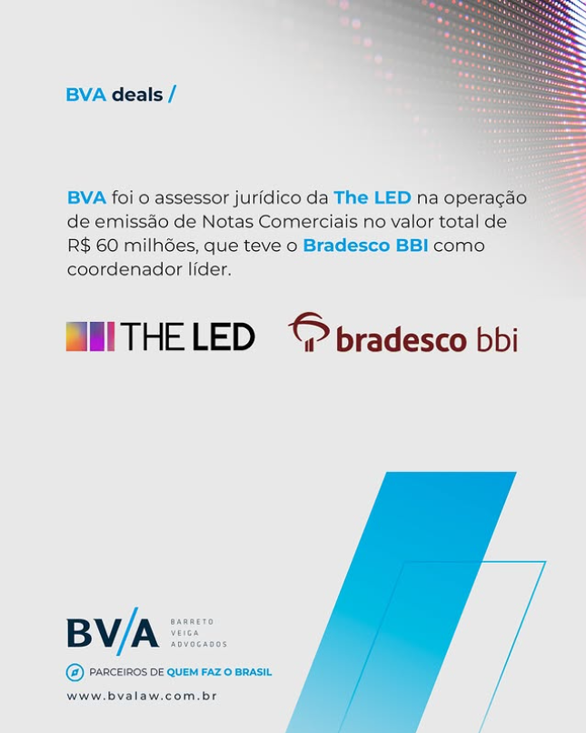 The LED e Bradesco BBI