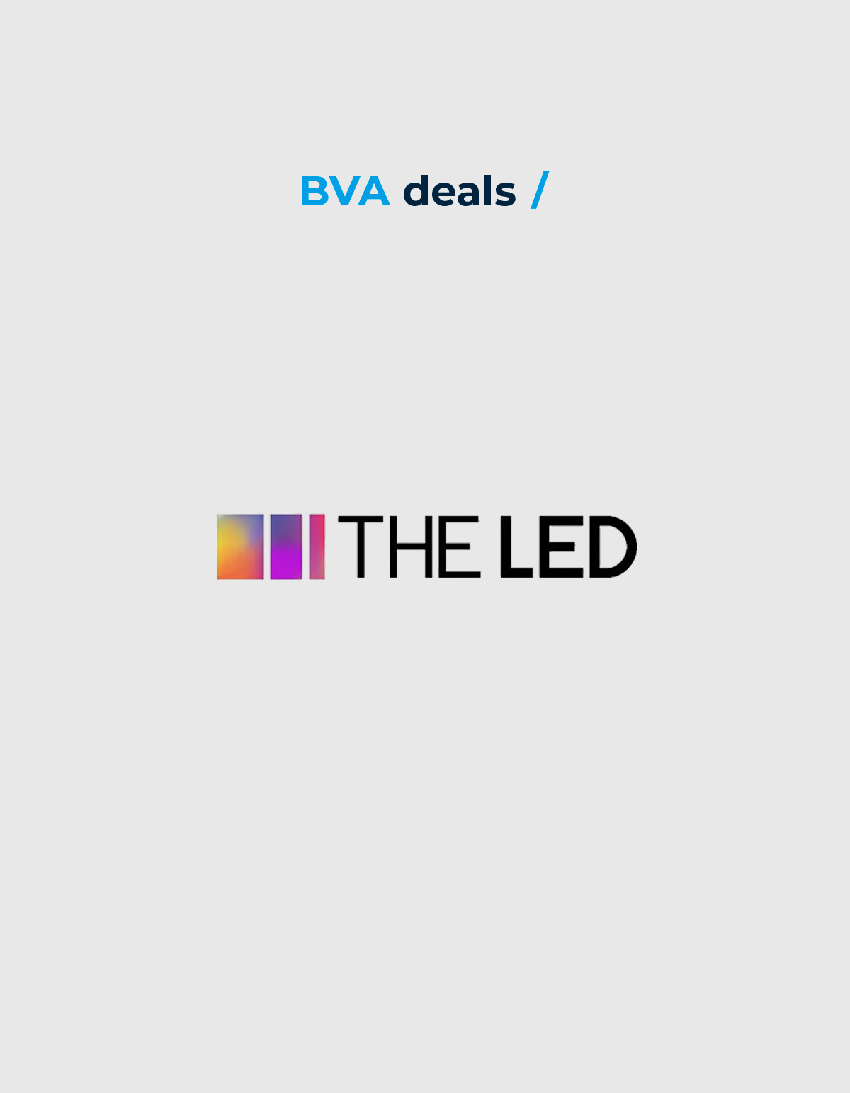 The LED