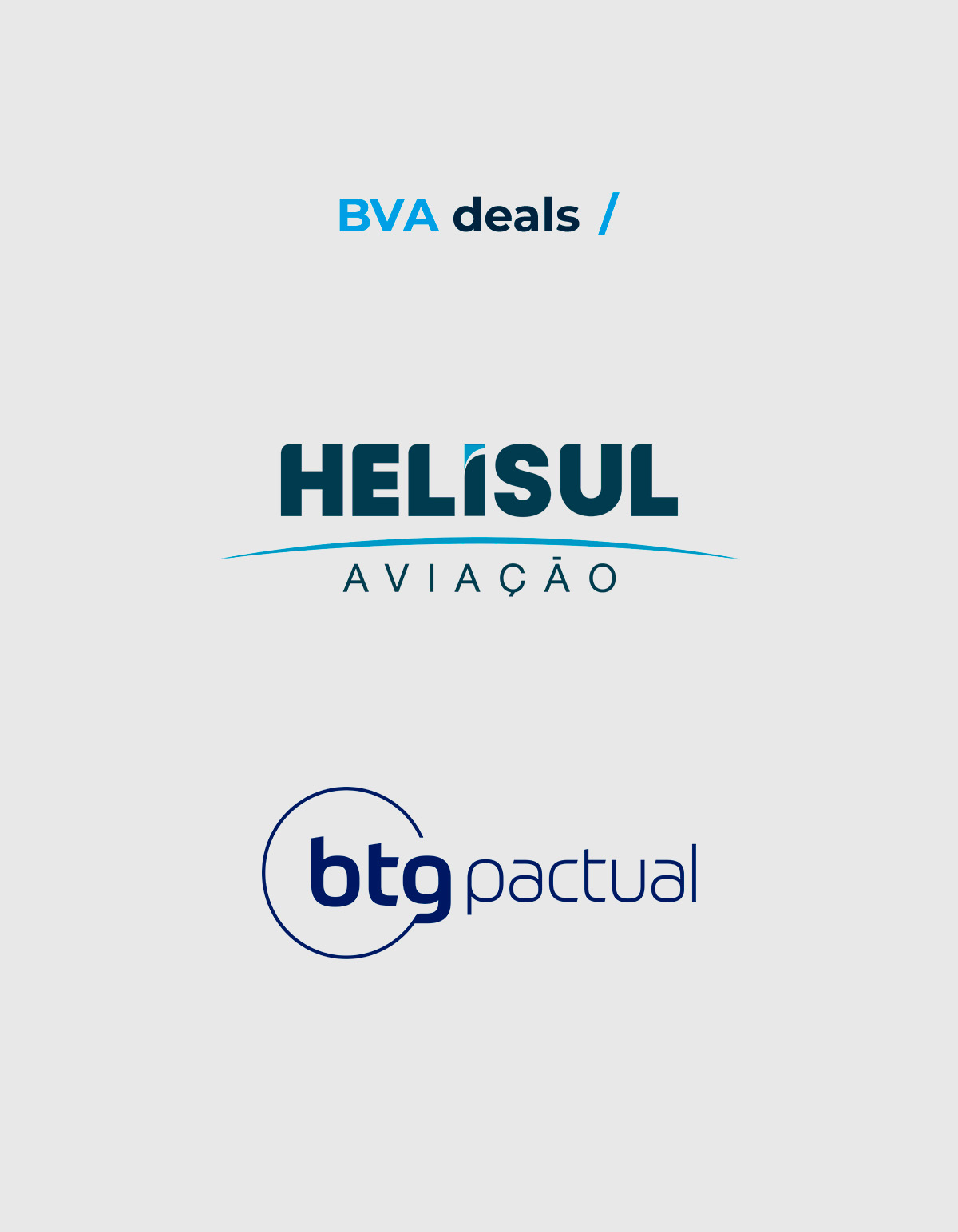Helisul e Banco BTG Pactual